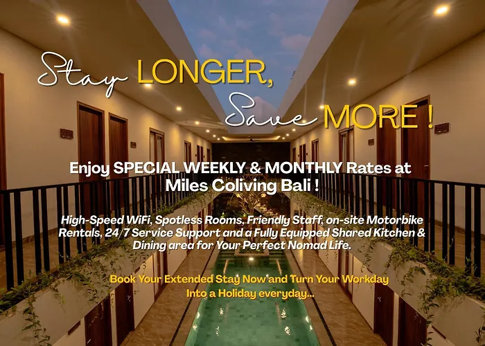 Miles Coliving Bali, Close To Seminyak And Canggu 3* Керобокан